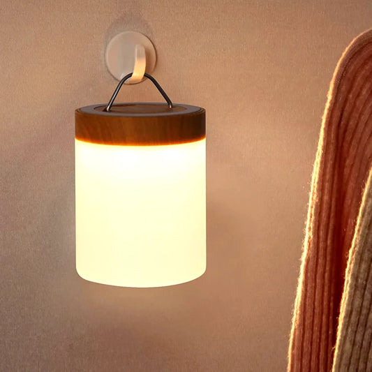 Lampe de chevet tactile à lumière blanche et couleurs